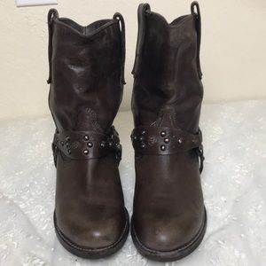 Sam Edelman Lakota Leather Boots Size 7.5M